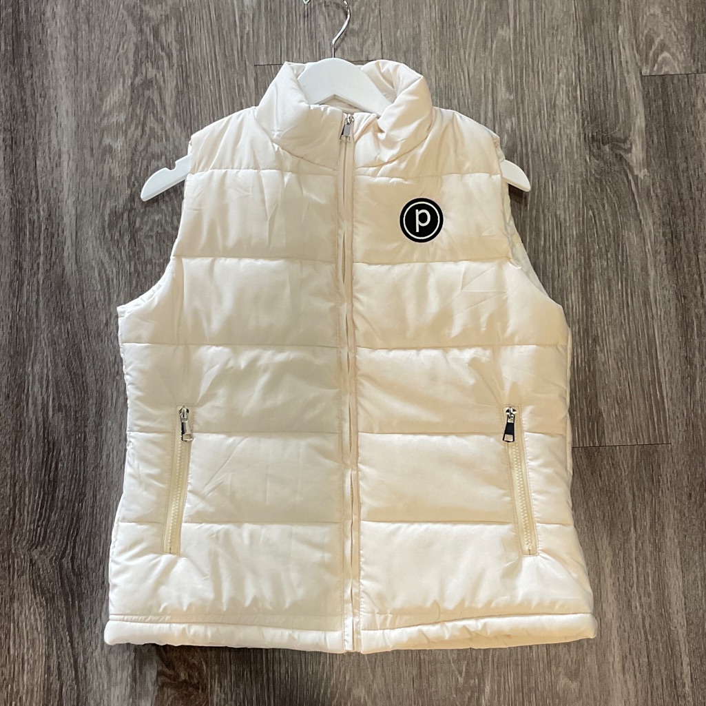 Cream Puffer Pure Barre Vest